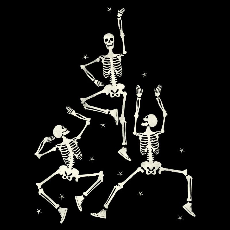 Squelettes dansants.