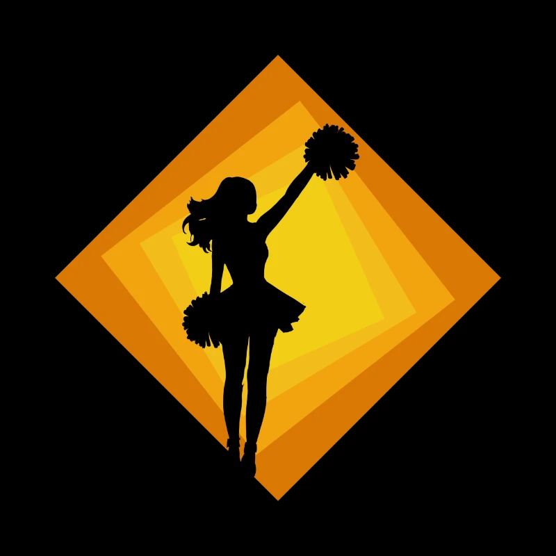 Cheerleader Mädchen Mädchen