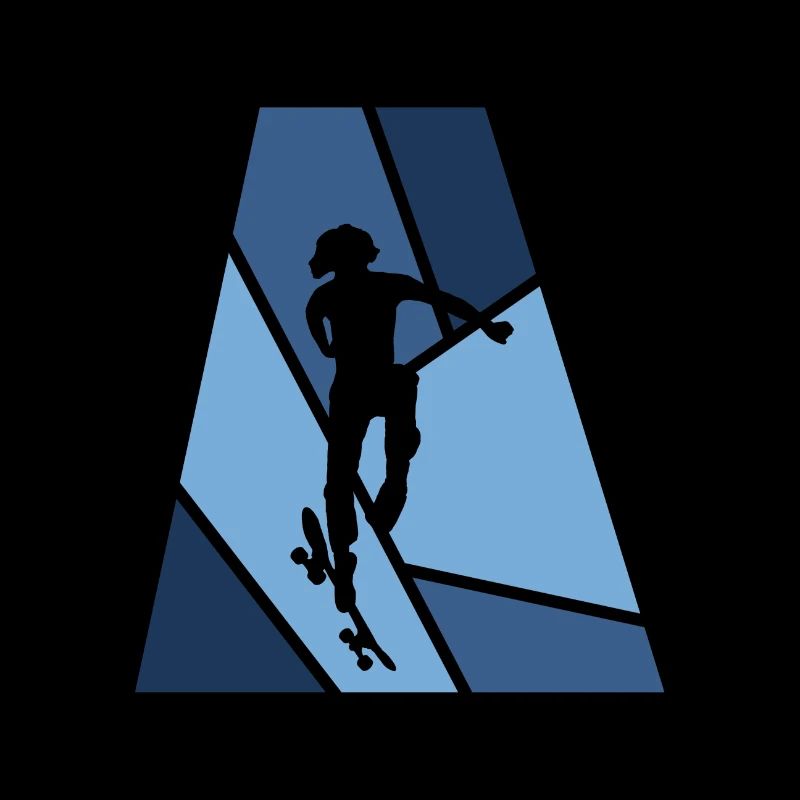 Skateboard Halfpipe w