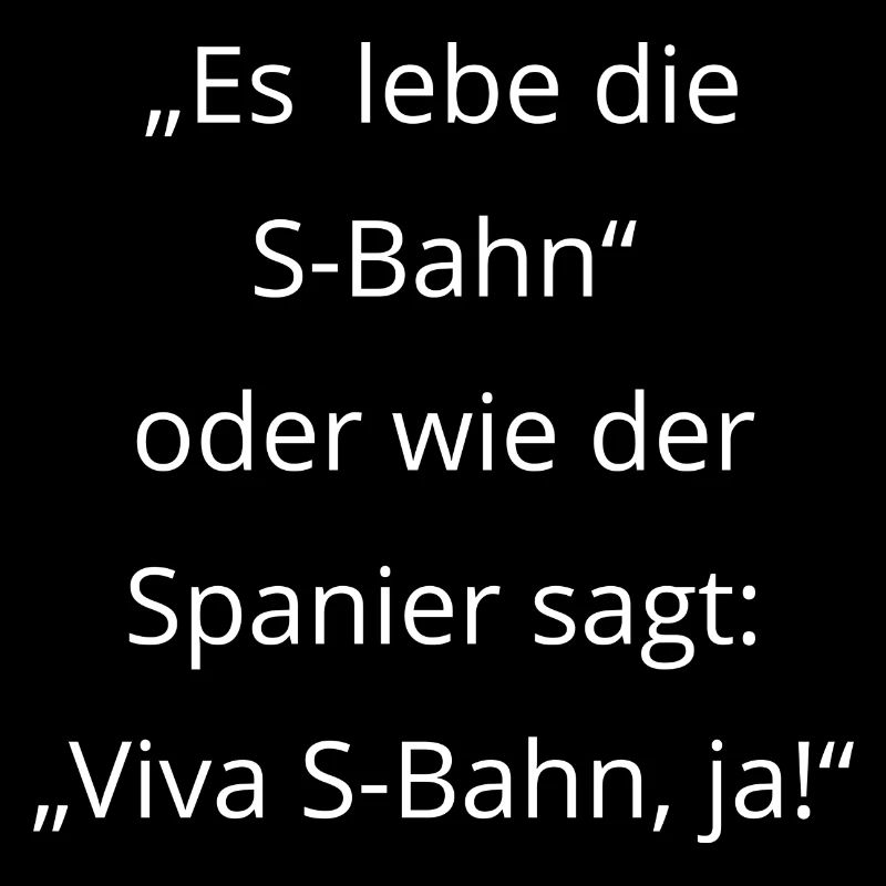 Es lebe die S-Bahn