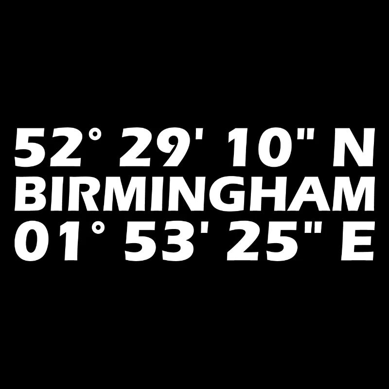 Coordonnées de Birmingham