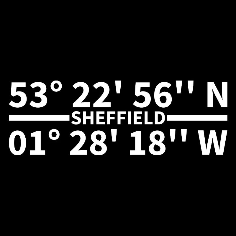 Coordonnées de Sheffield