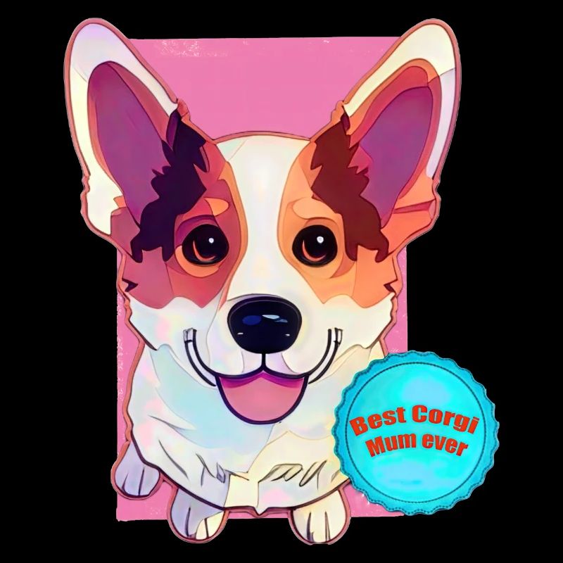 Meilleure maman Corgi
