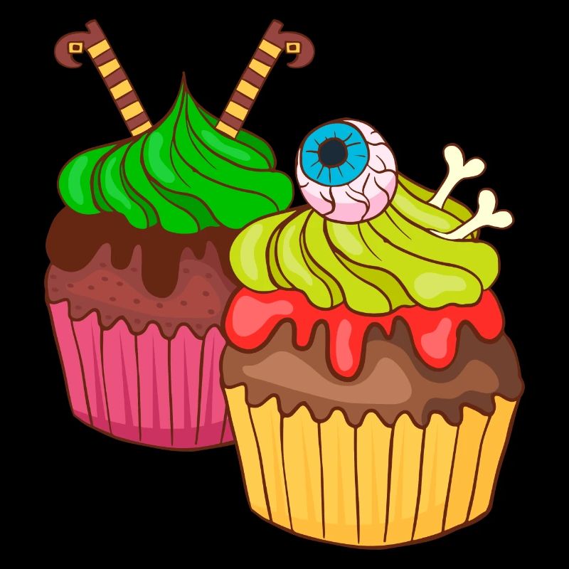 Halloween cupcake muffin cake baking sweets