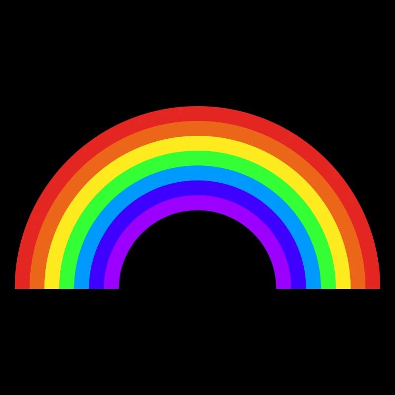 Regenbogen Groß
