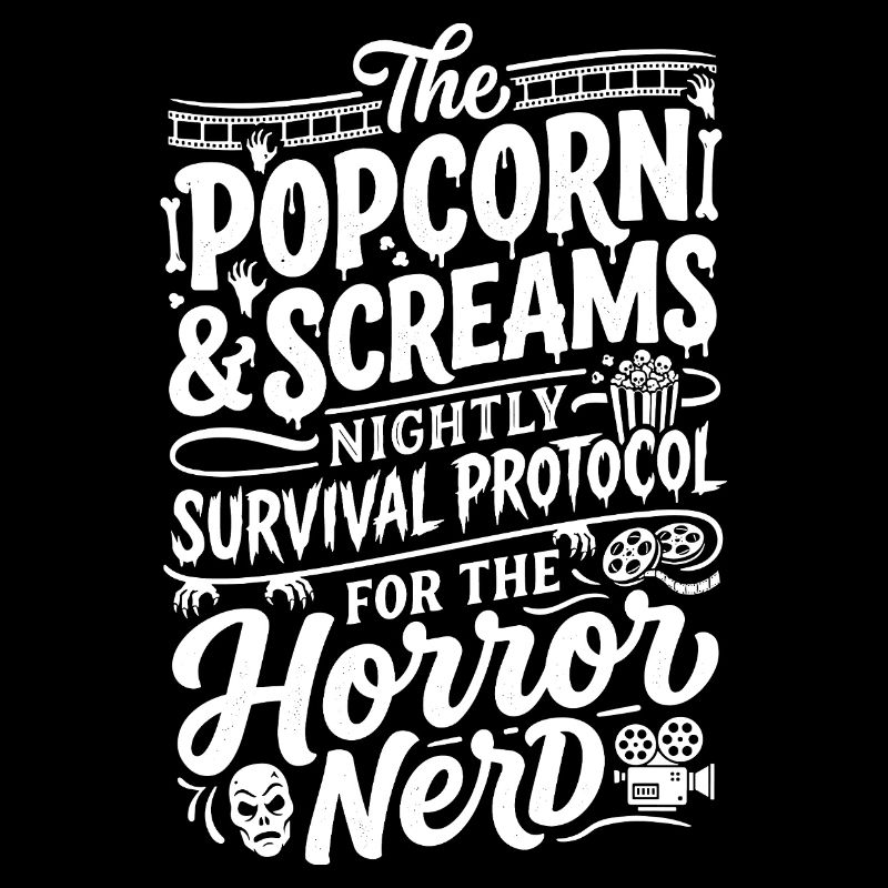 Un nerd d’horreur du protocole de survie nocturne