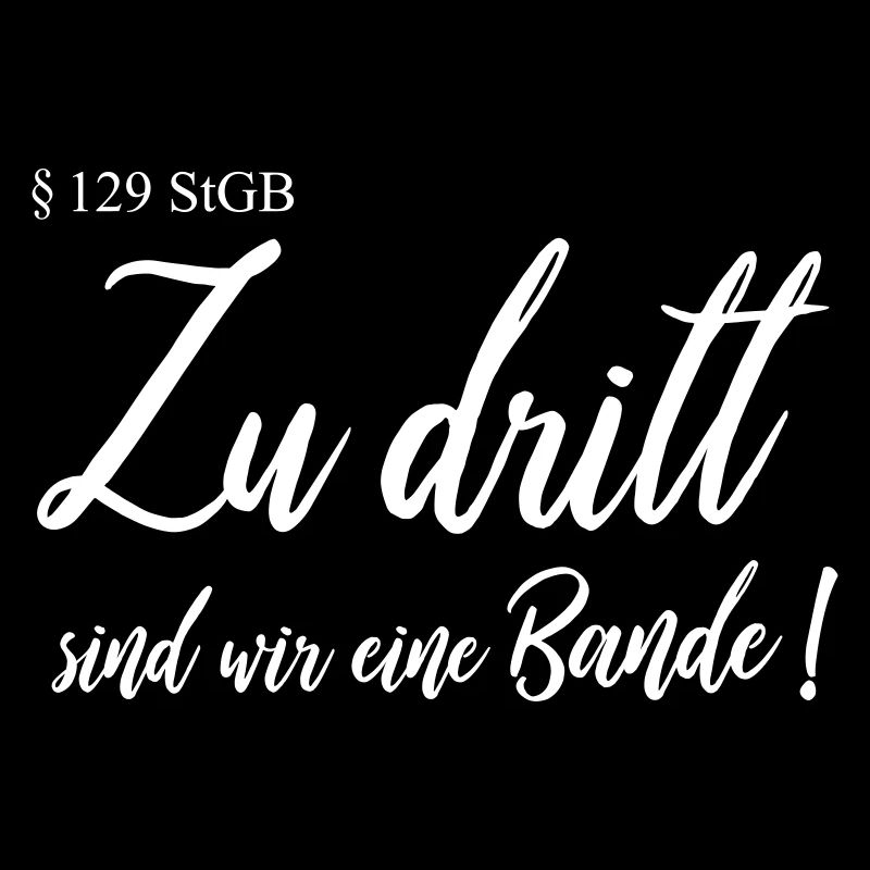Zu dritt