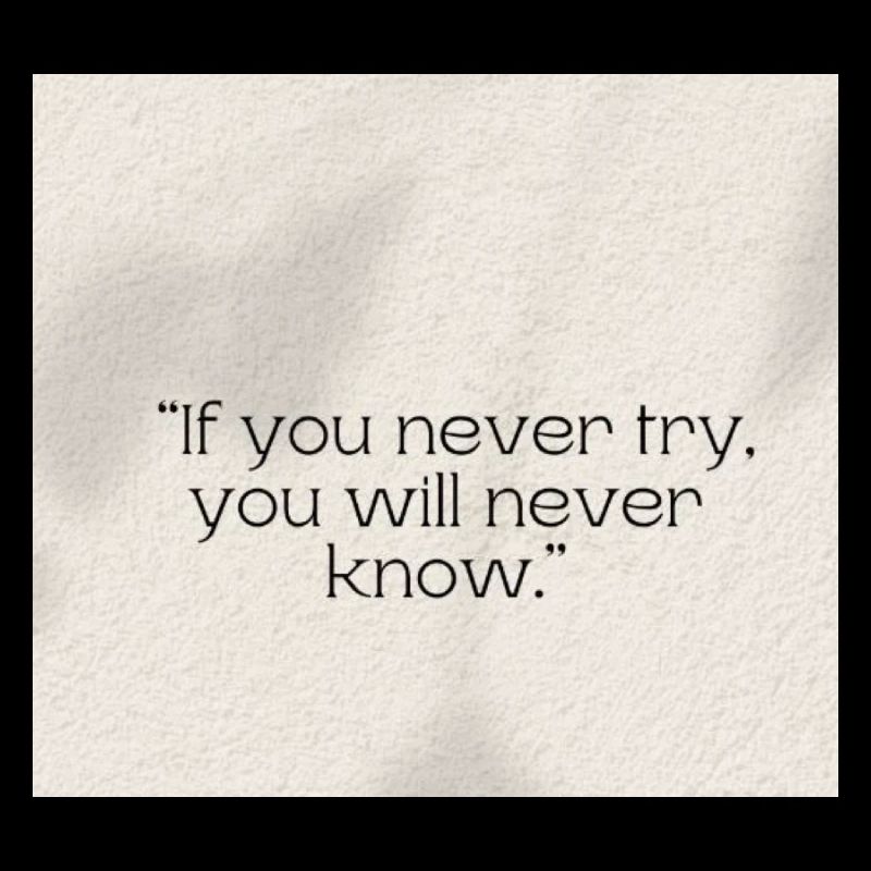 Try