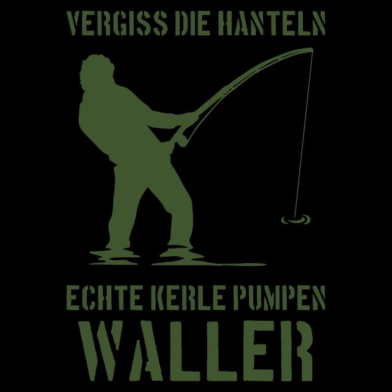 Vergiss die Hanteln echte Kerle pumpen Waller