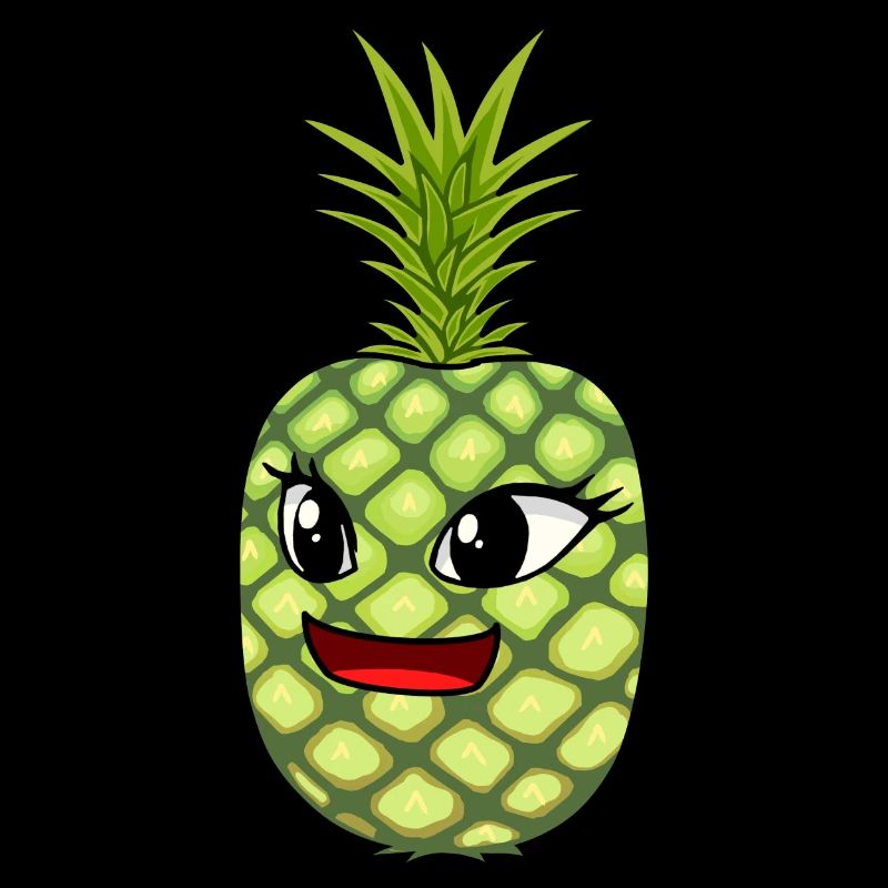 Fruit Foxes Fruit Summer Pineapple