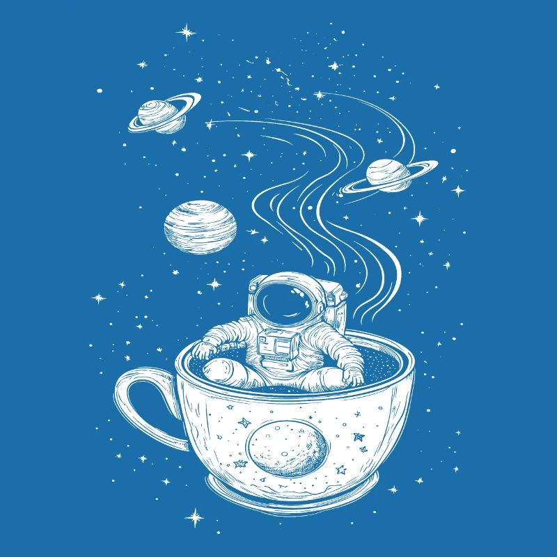 Spaceman in the galaxy