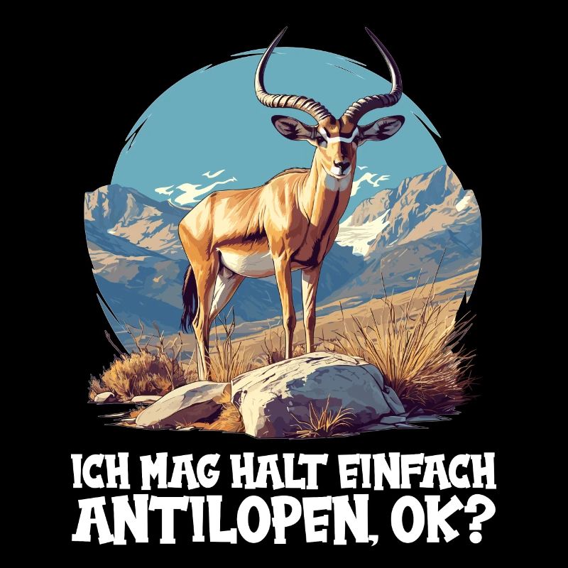 Antilope antilope antilope ouverte
