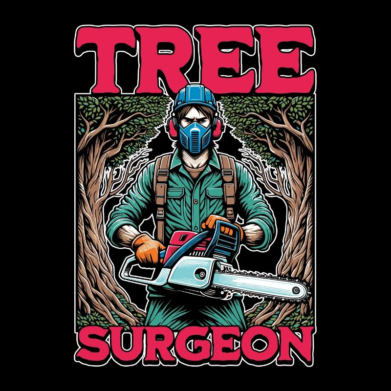 Arborist Tree Surgeon Arboriculture Woodcutter