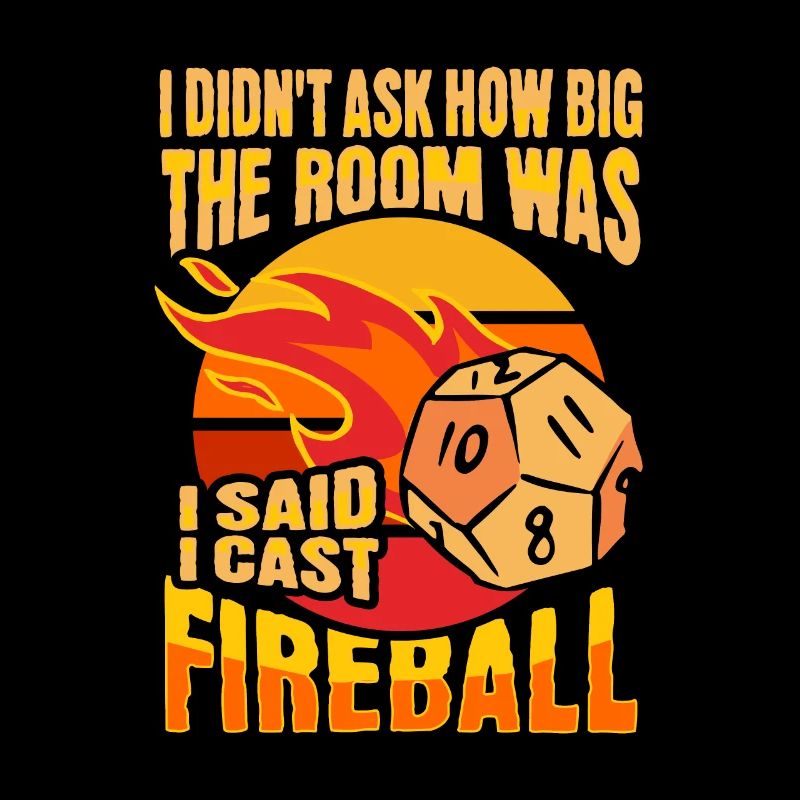 Fantasy Rpg RPG Shirt pour les joueurs de RPG