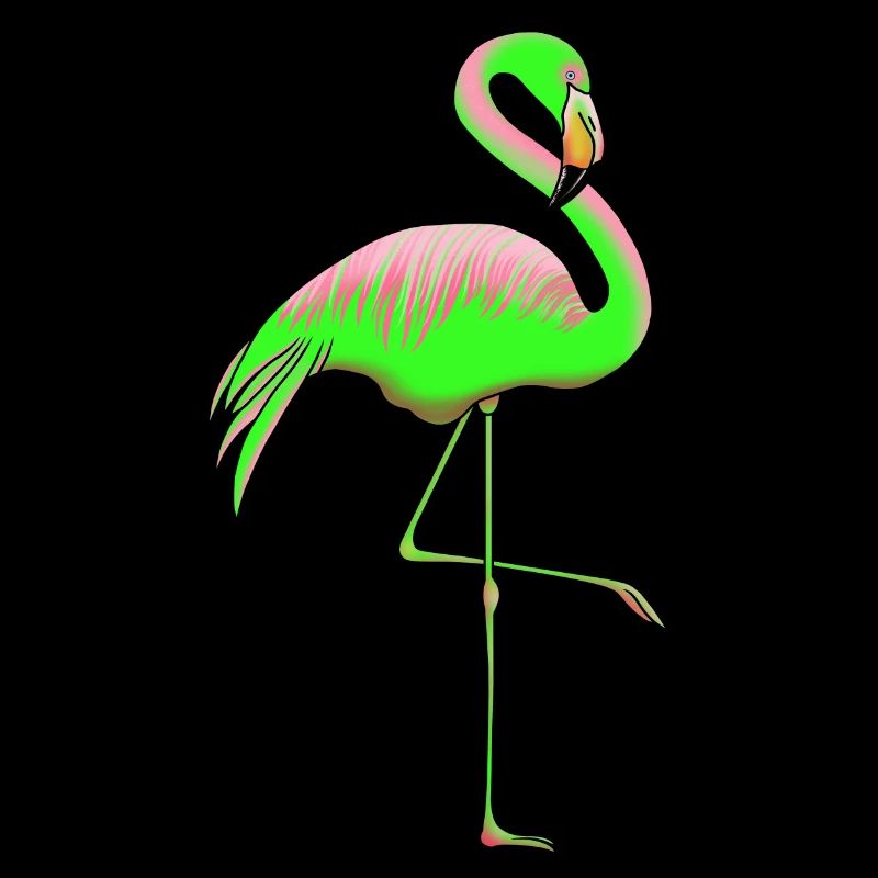 Flamingo Neon Geschenk