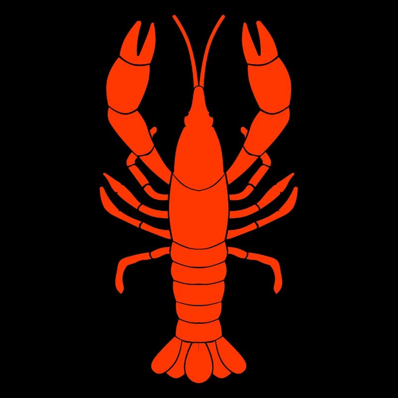 Tan crayfish retro fresh water cooking kajun crawfish