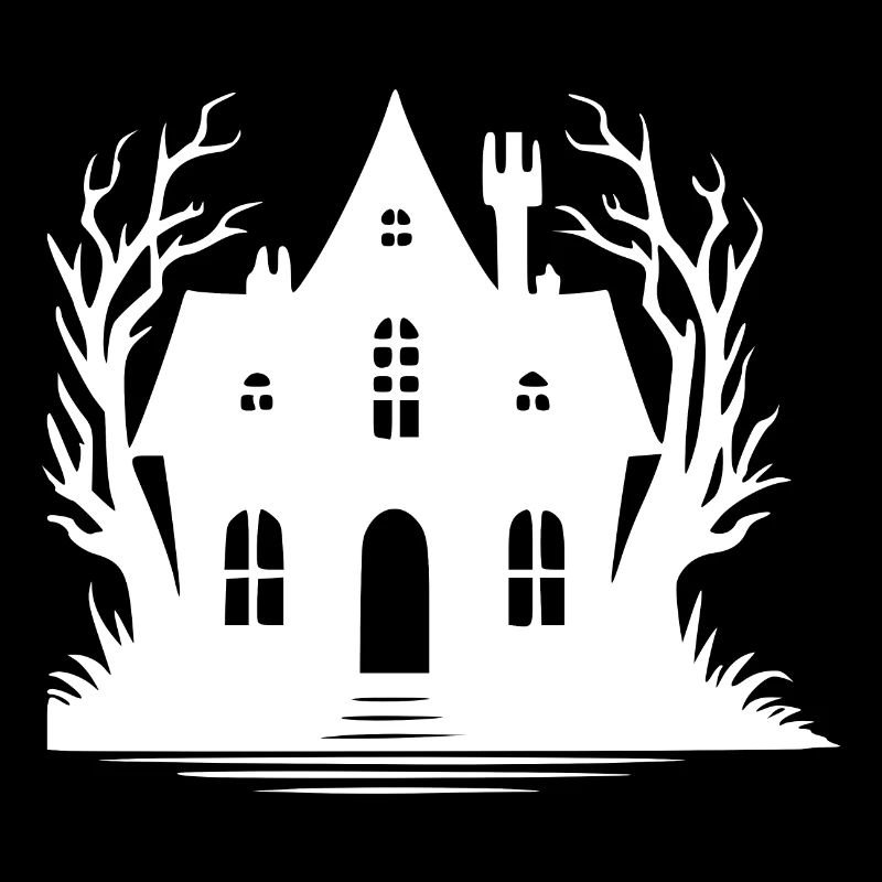 Étrange maison hantée d’Halloween