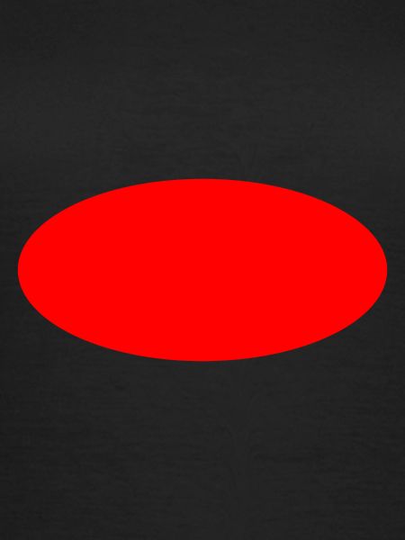 Background oval red