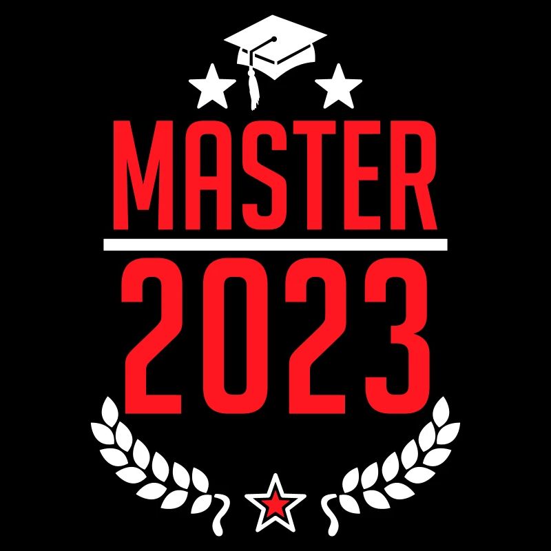 Abschluss 2023 - Master 2023 Studium Student Uni