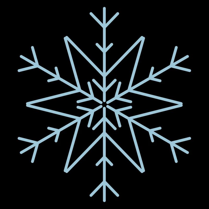Cristal de glace flocon de neige hiver noel