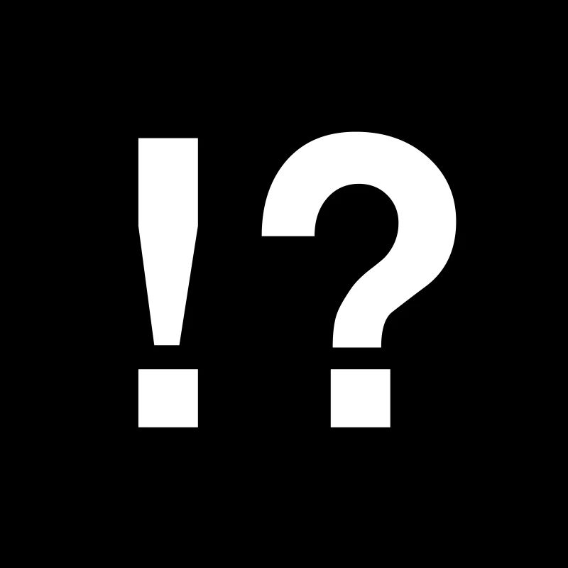 Punctuation marks - call signs - question marks