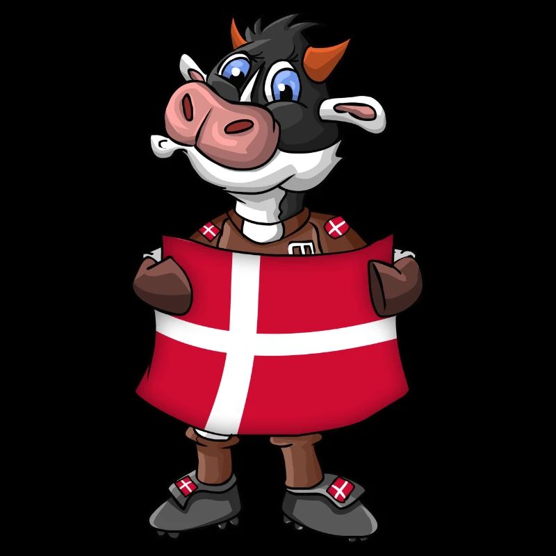 Dänemark Kuh Fan