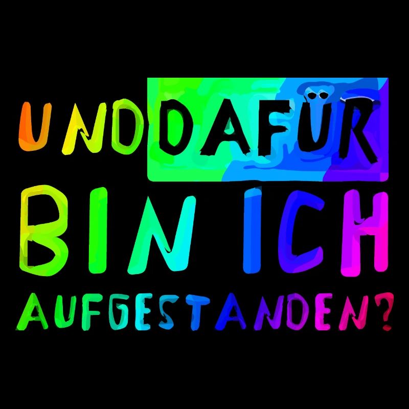 Und DAFÜR bin ich aufgestanden?