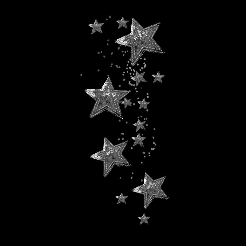 sterne,pailetten, silber, stern