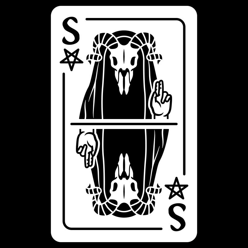 Devil Playing Card