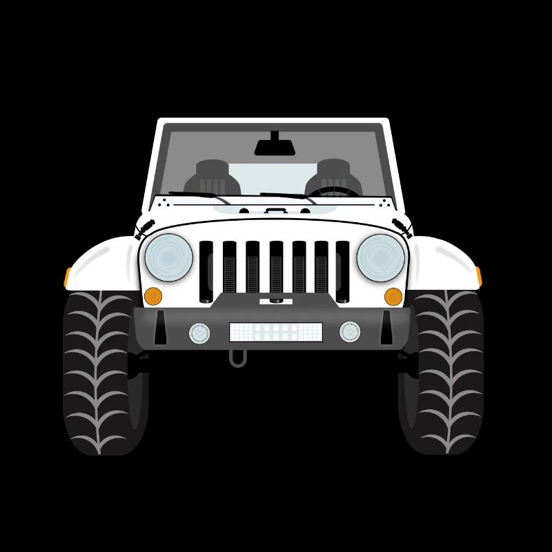 Jeep blanc