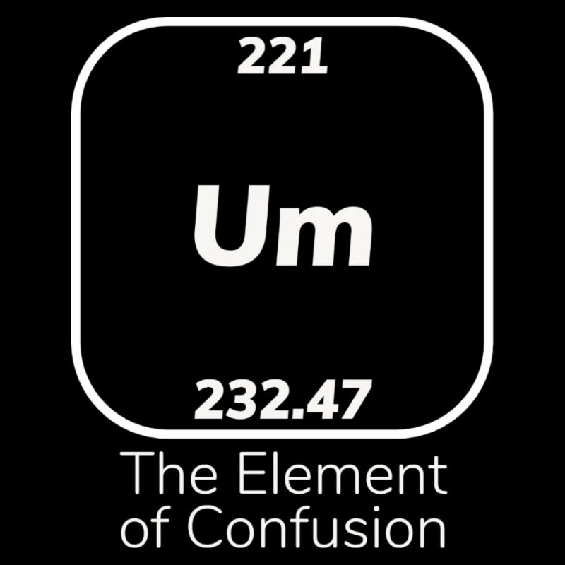 Um élément de confusion