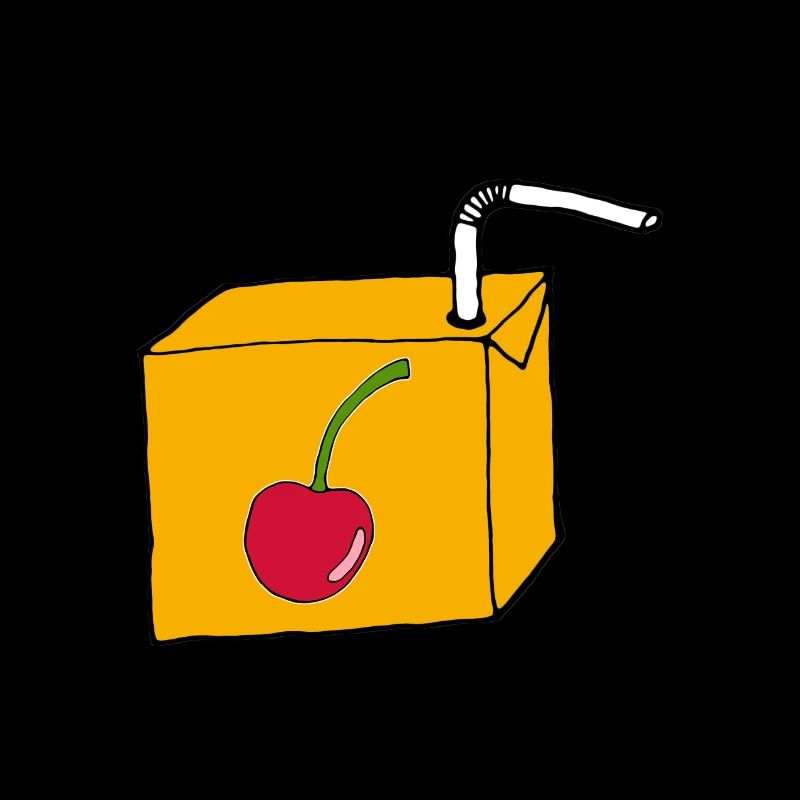 Boire un paquet de cerise