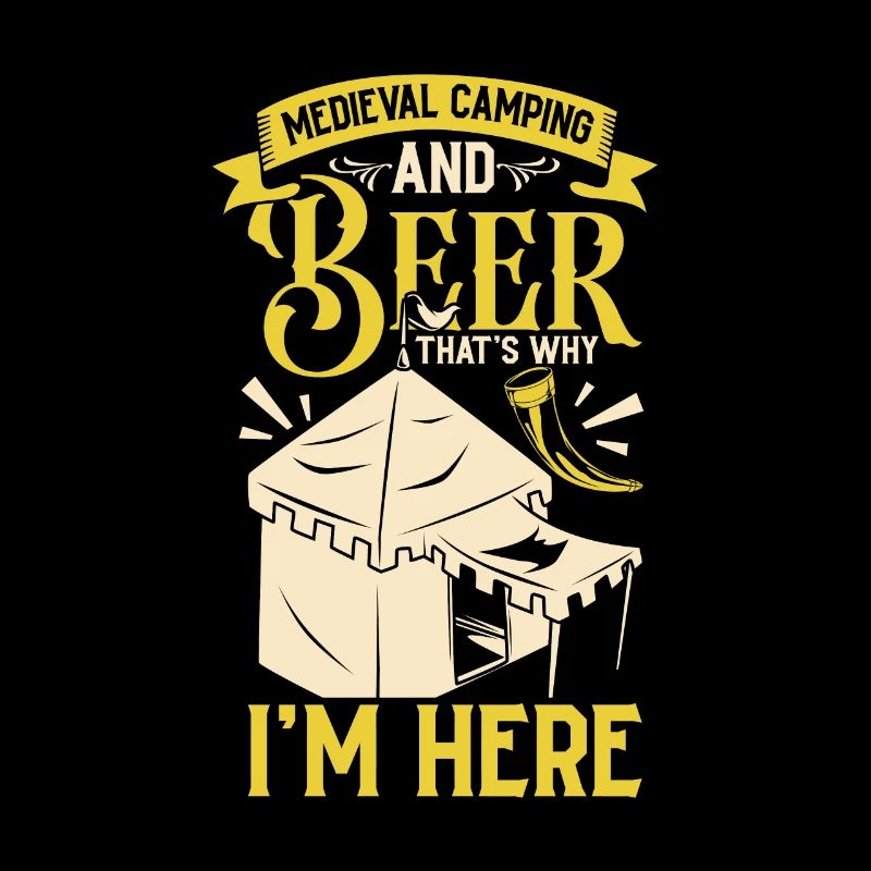 Camp médiéval et bière - Medieval Camping