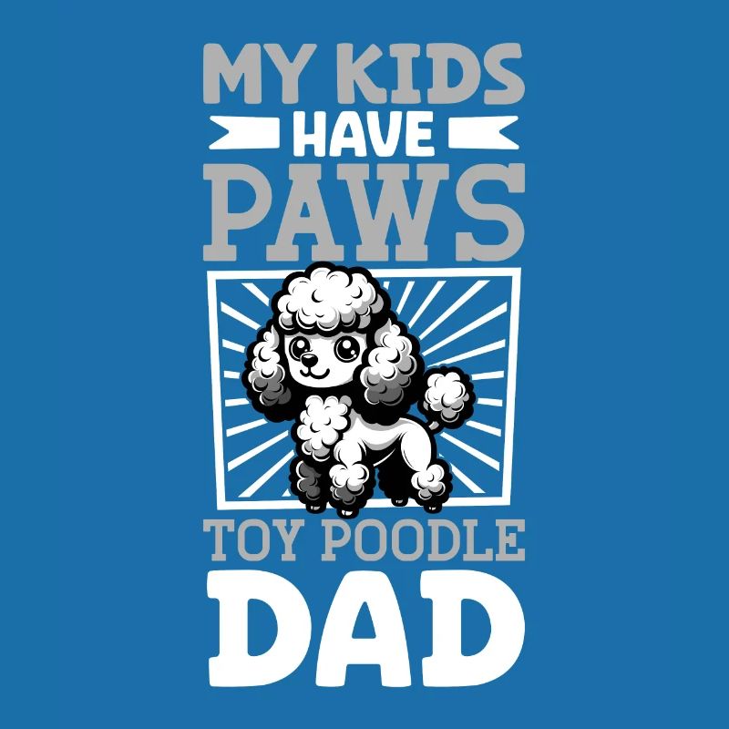 Papa caniche jouet