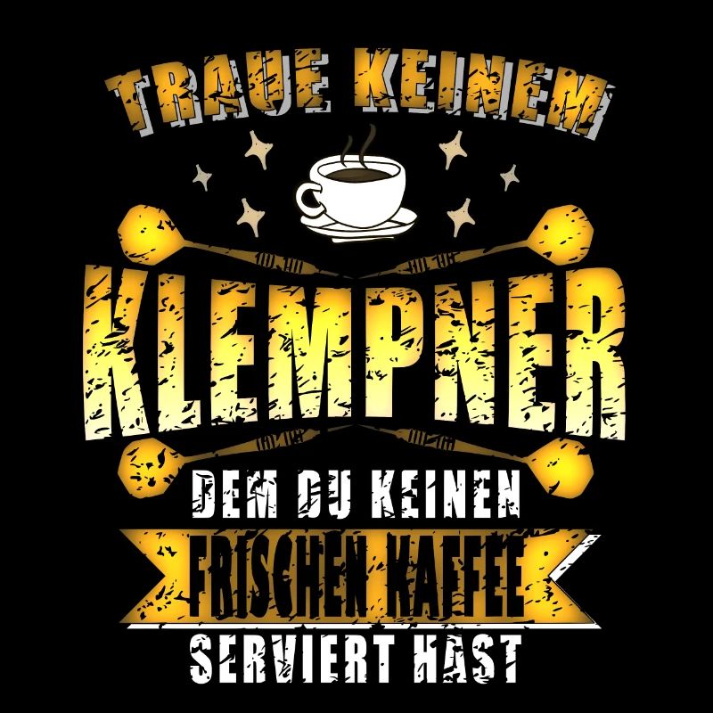 Kaffee liebender Klempner Klempner Klempner