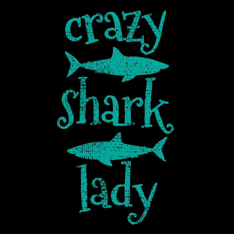 Shark crazy lady