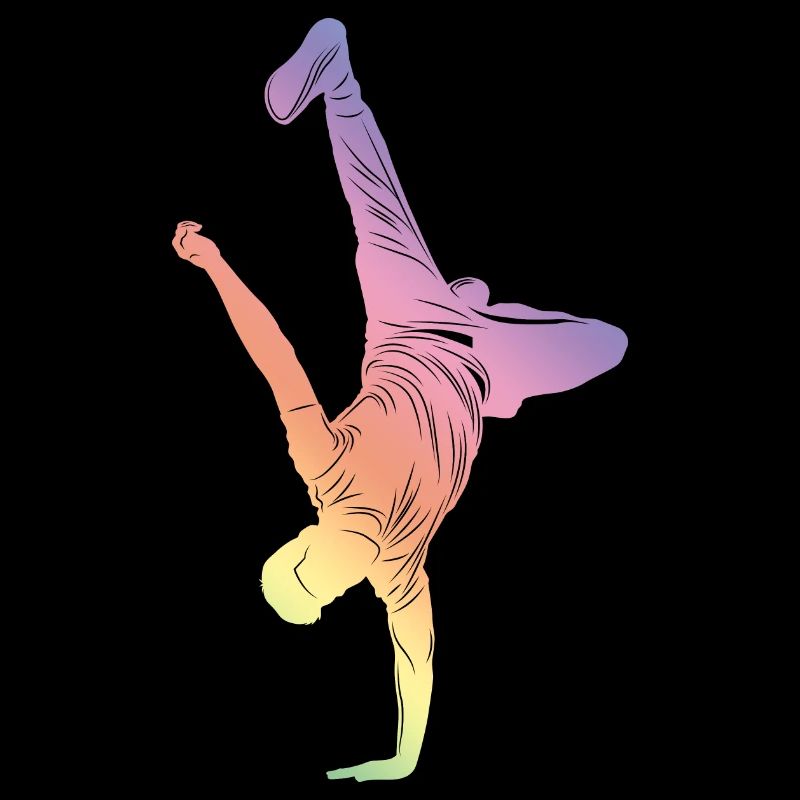Breakdance Silhouette