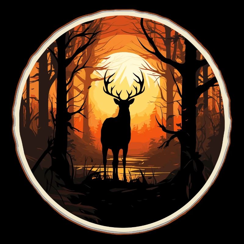 Hunting, Deer, Hunter, Forest