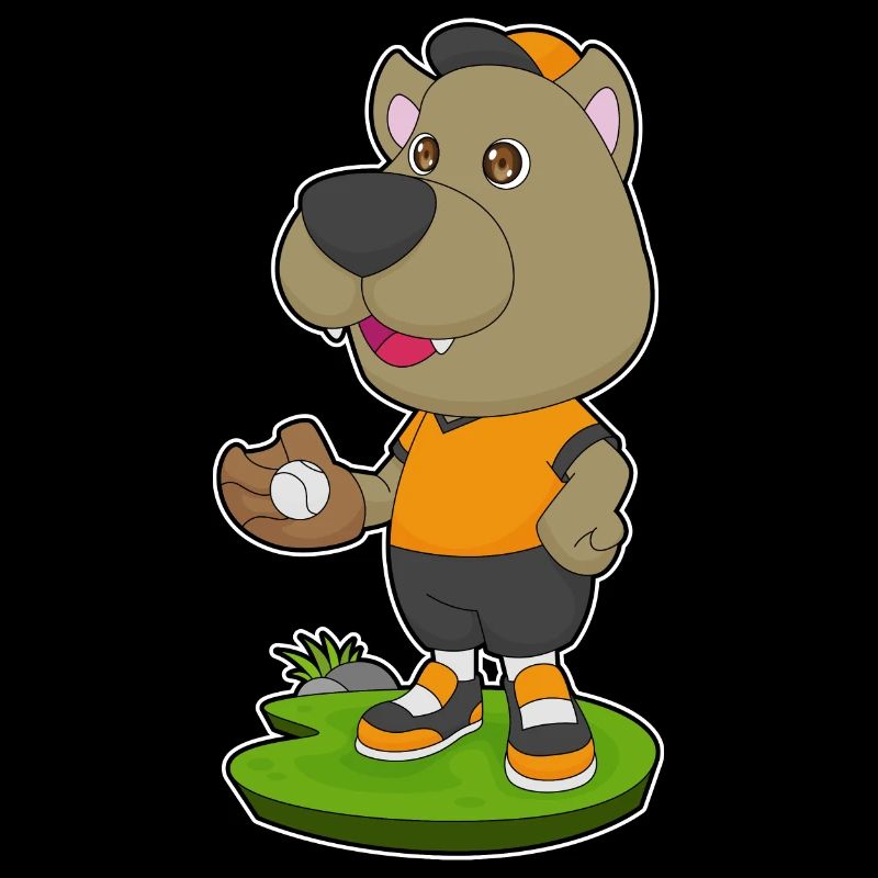 Gant de baseball de baseball pour chien