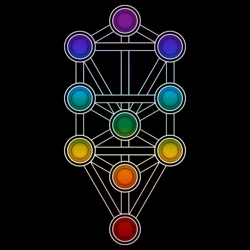 Tree of Life Sephiroth Chakra Kabbalah Matrix