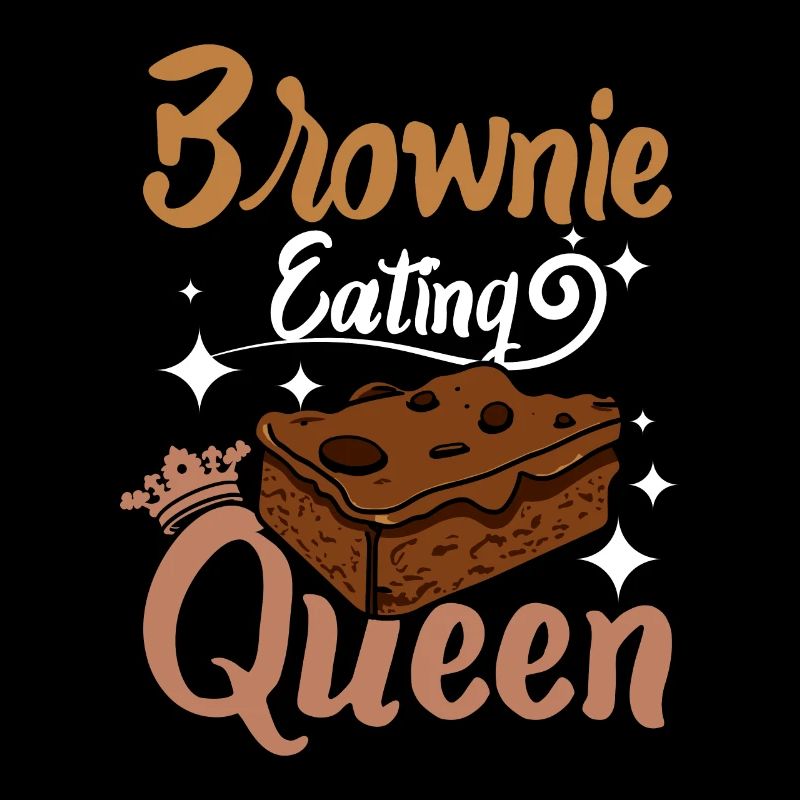 Brownie eating Queen