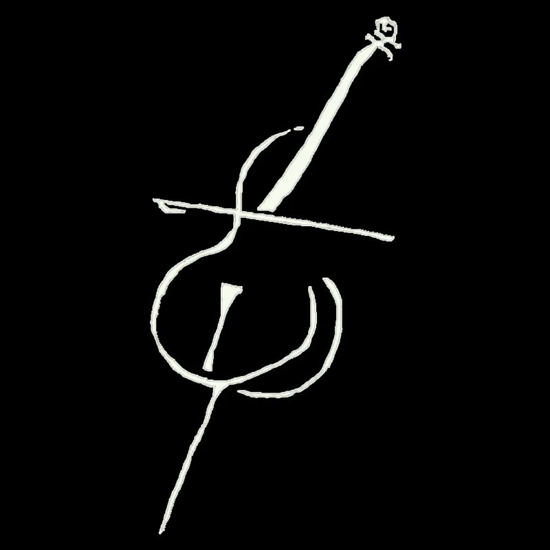 Violoncelle blanc pur