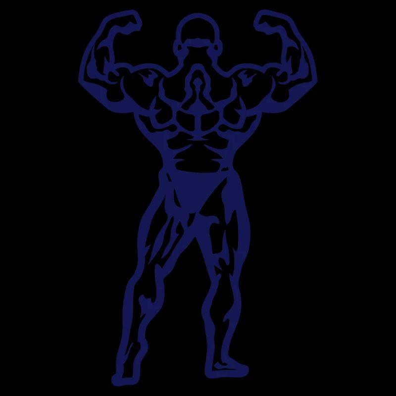 bodybuilder pose dos biceps debout 1 6