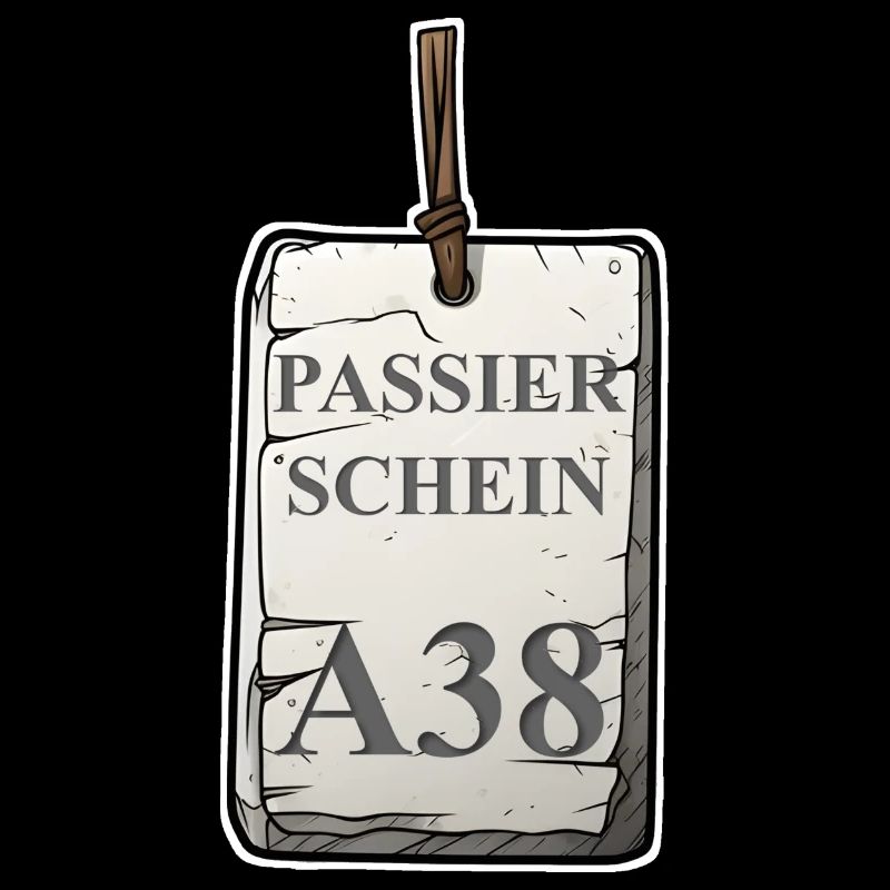 Passierschein A38