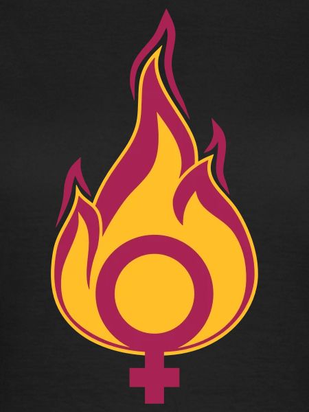 woman venus symbol female girl girl on fire f