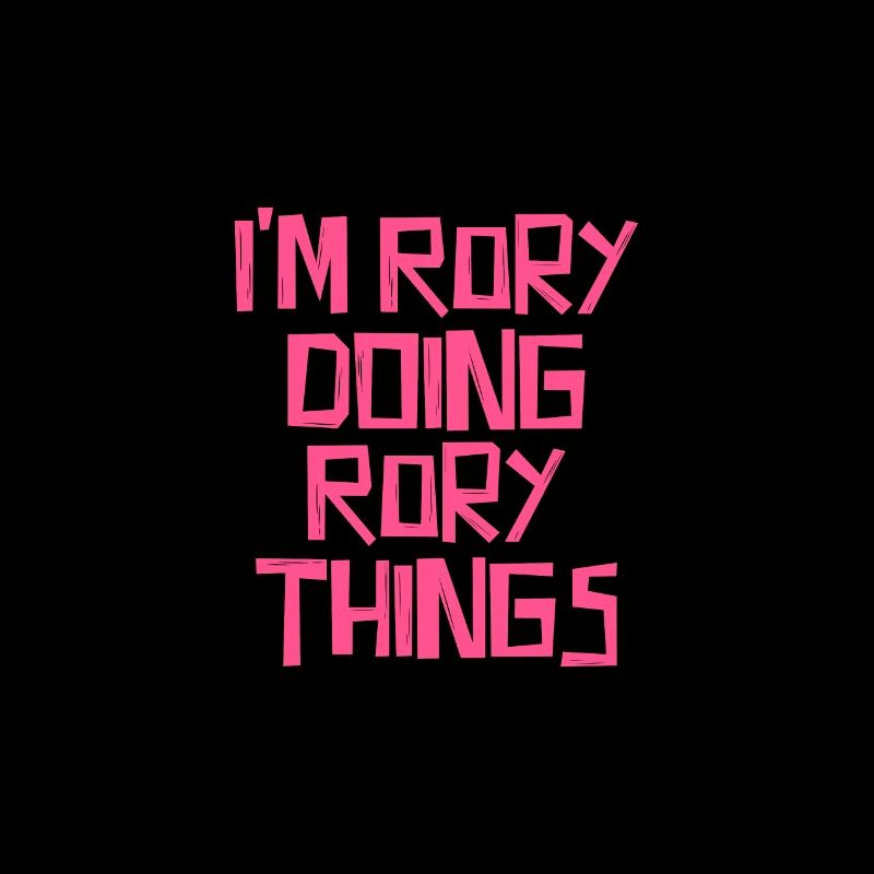 I'm Rory doing Rory things
