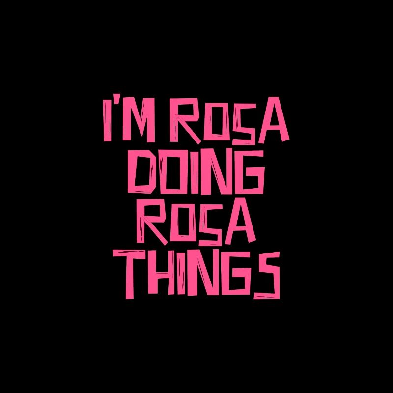 Ik ben Rosa die Rosa dingen doet