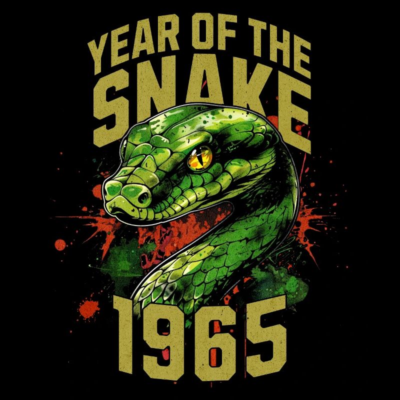 1965 Année du Serpent Astrologie Chinoise