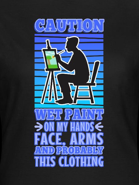 Wet paint