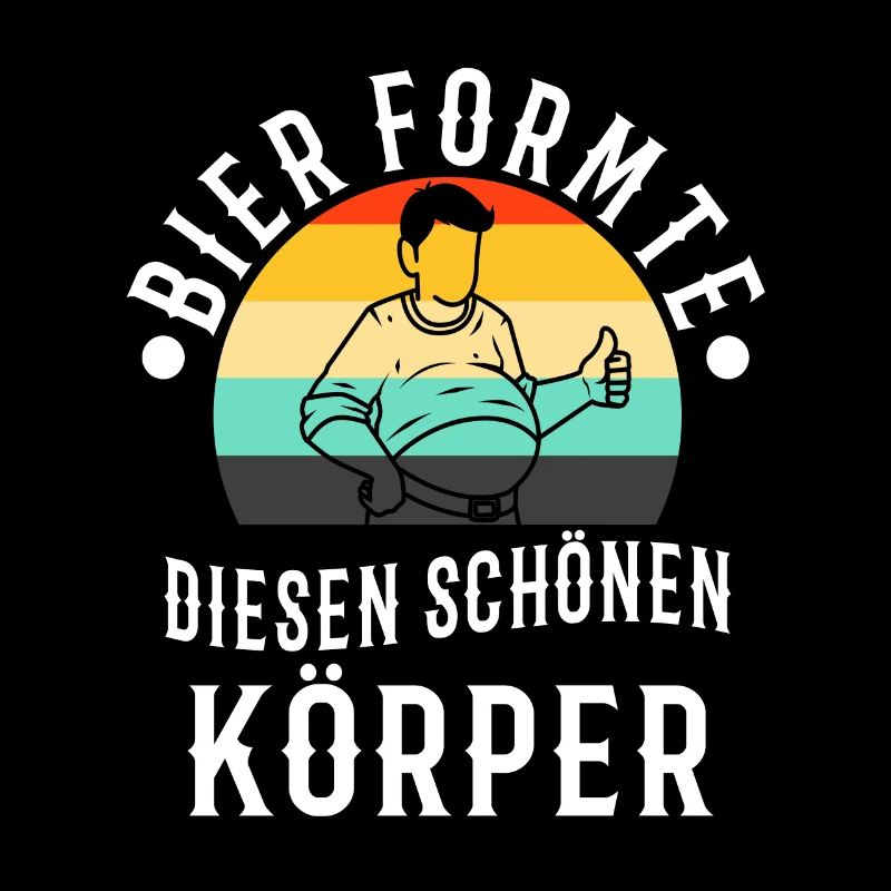 Bier formte diesen schönen Körper